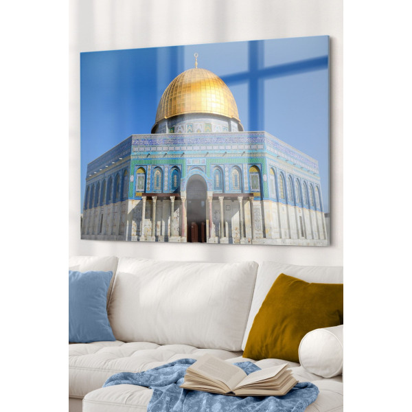 Camii | Dini Temalı Cam Tablo