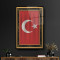 Türk Bayrağı Cam Tablo