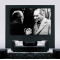 Atatürk ve Köylü Cam Tablo