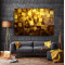 Gold Desenler Cam Tablo