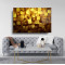 Gold Desenler Cam Tablo