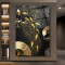 Gold Balıklar Cam Tablo