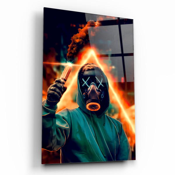 Neon Maske Cam Tablo Neon Maske Cam Tablo