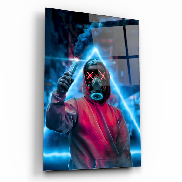Neon Maske Cam Tablo Neon Maske Cam Tablo