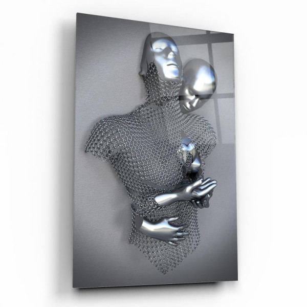 Metal Bedenler Cam Tablo Metal Bedenler Cam Tablo