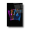 Neon Kartlar Cam Tablo