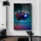 Neon Kartlar Cam Tablo