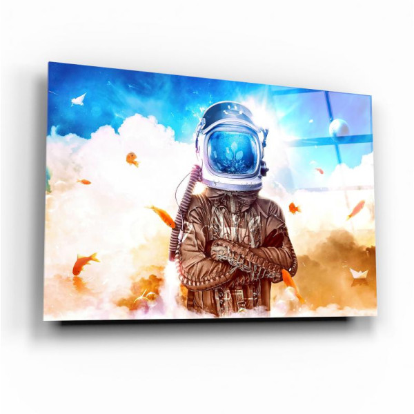 Astronot Cam Tablo Astronot Cam Tablo