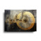Gold Soyut Cam Tablo
