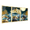 Gold Geyikler Triple Cam Tablo