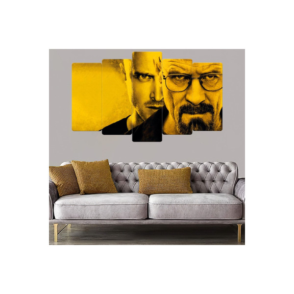 Zevahir 5 Parça Mdf Breaking Bad Tablo