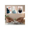 Kolaj Çizim 3'lü Mdf Tablo Set