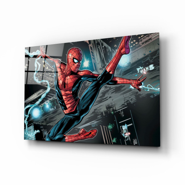 Örümcek Adam - Spider Man Cam Tablo Örümcek Adam - Spider Man Cam Tablo