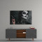 Kadın Portre Cam Tablo No:2020