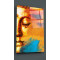 Buddha Portre Cam Tablo