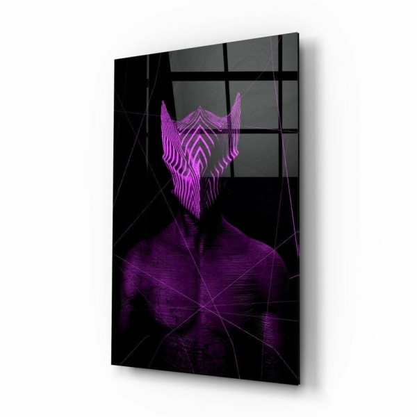 Darko Violet Cam Tablo Darko Violet Cam Tablo