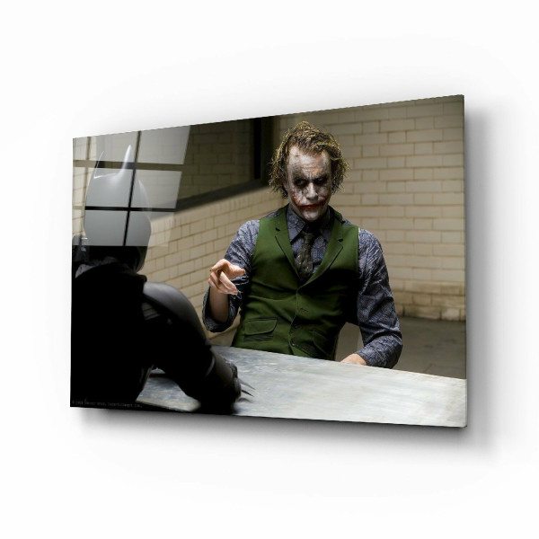 Joker Sorguda Cam Tablo Joker Sorguda Cam Tablo
