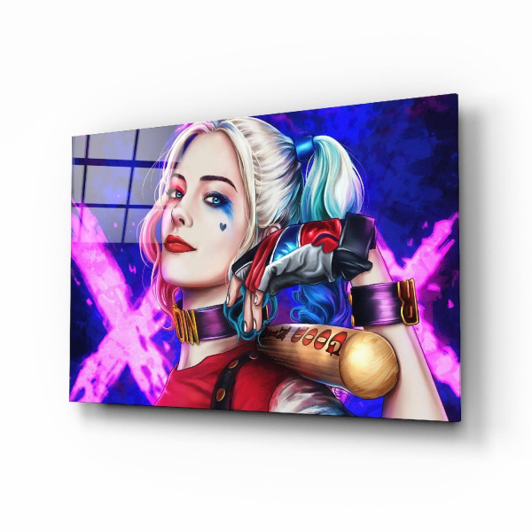 Harley Quinn Cam Tablo No:6066 Harley Quinn Cam Tablo No:6066