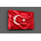 Türk Bayrağı Cam Tablo