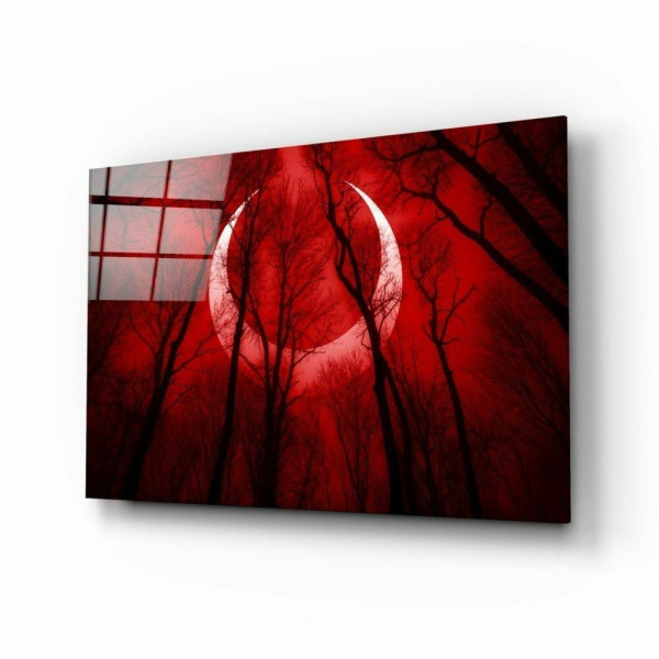 Kızıl Gökyüzü Cam Tablo Kızıl Gökyüzü Cam Tablo