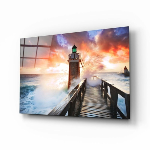 Deniz Feneri Cam Tablo Deniz Feneri Cam Tablo