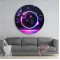Neon Daire Cam Tablo