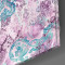 Mor Damask Cam Tablo