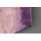 Pembe Soyut Desen Cam Tablo