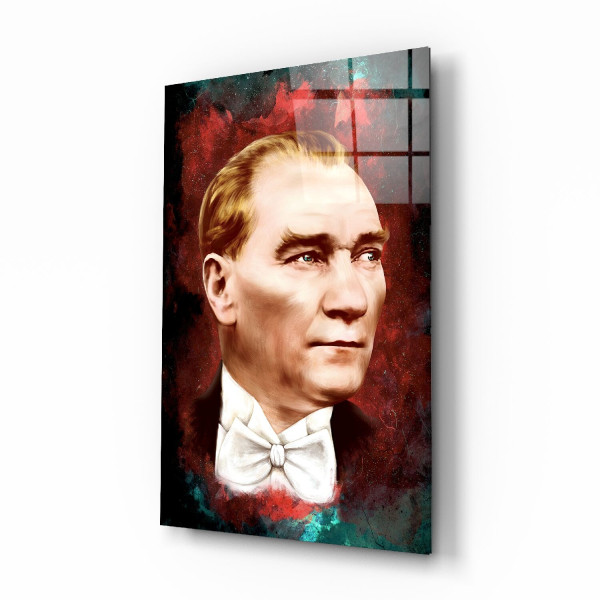 Atatürk Cam Tablo Atatürk Cam Tablo