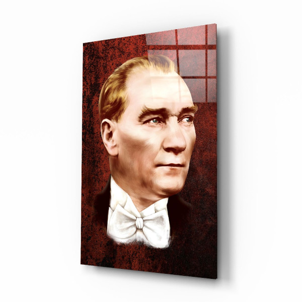 Atatürk Cam Tablo Atatürk Cam Tablo