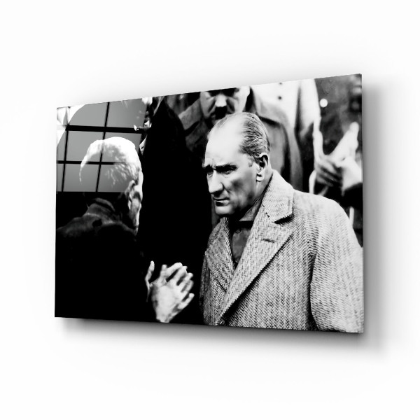 Atatürk Cam Tablo Atatürk Cam Tablo
