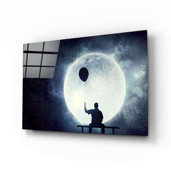Balon Düşünceler Cam Tablo Balon Düşünceler Cam Tablo