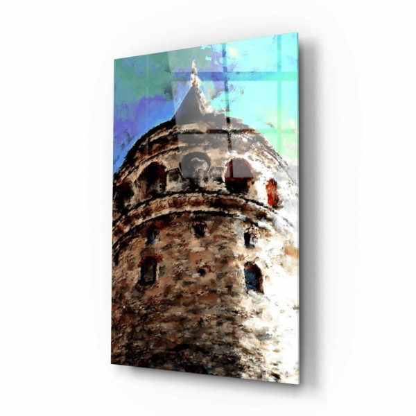 Galata Kulesi Cam Tablo Galata Kulesi Cam Tablo