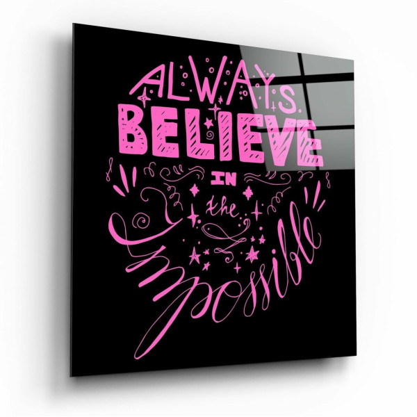 “Always Believe in the Impossible” Cam Tablo “Always Believe in the Impossible” Cam Tablo