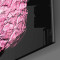 Pembe Ananas Cam Tablo