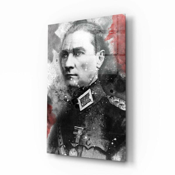 Atatürk Cam Tablo Atatürk Cam Tablo
