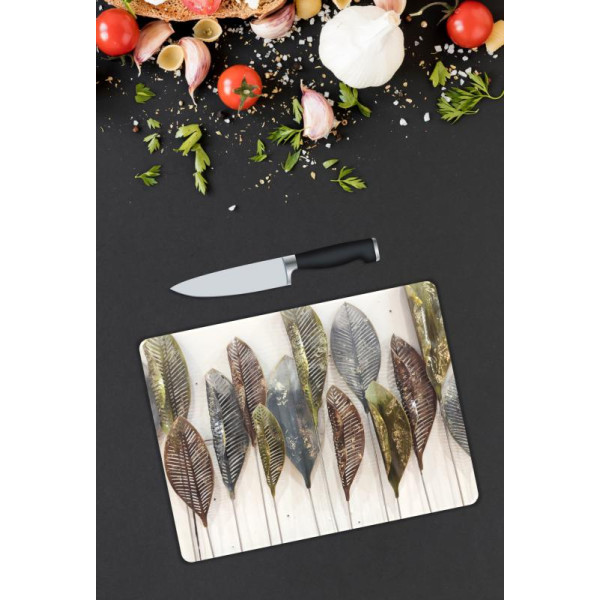 Yaprak Desen Cam Kesme Tablası Yaprak Desen Cam Kesme Tablası