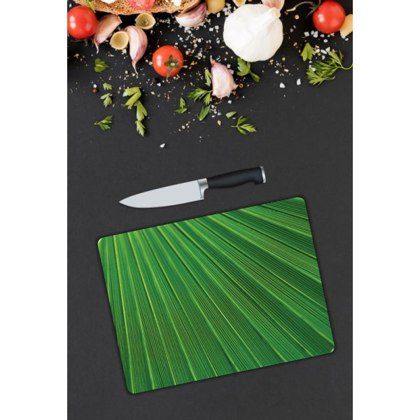 Minimal Desen Cam Kesme Tablası