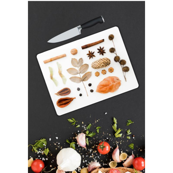 Minimal Desen Cam Kesme Tablası