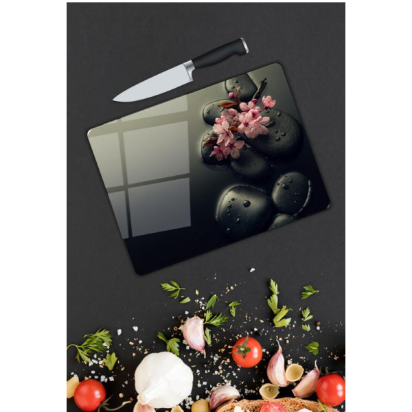 Siyah Desen Cam Kesme Tablası Siyah Desen Cam Kesme Tablası