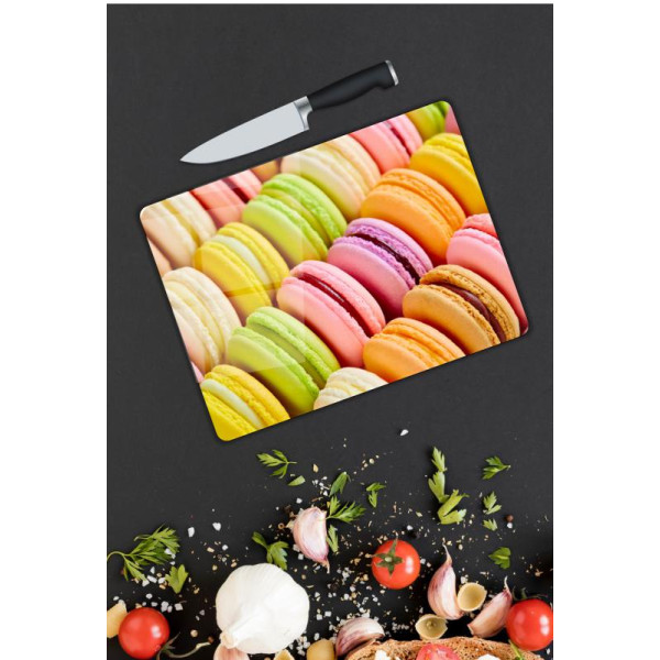 Renkli Desen Cam Kesme Tablası Renkli Desen Cam Kesme Tablası