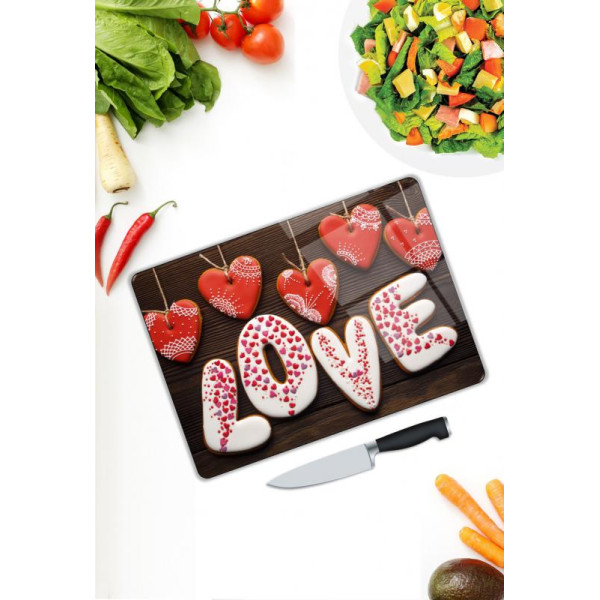 Love Cam Kesme Tablası