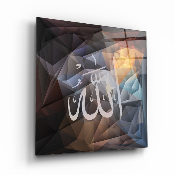 Allah Lafzı Cam Tablo Allah Lafzı Cam Tablo