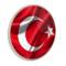 Bayrak Yuvarlak Cam Tablo